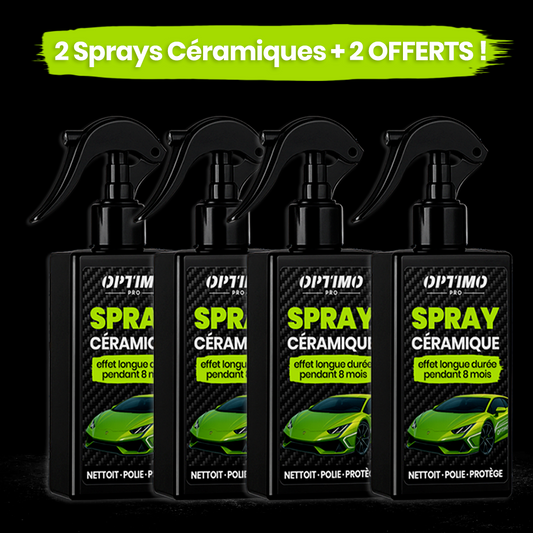 2 Sprays Céramiques Optimo PRO™ + 2 OFFERTS !