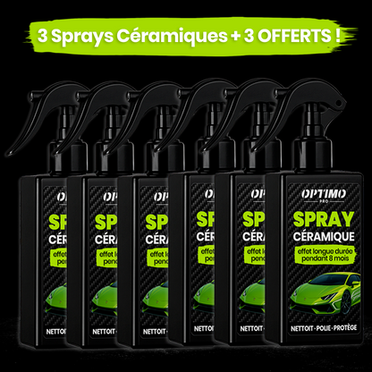 3 Sprays Céramiques Optimo PRO™ + 3 OFFERTS !