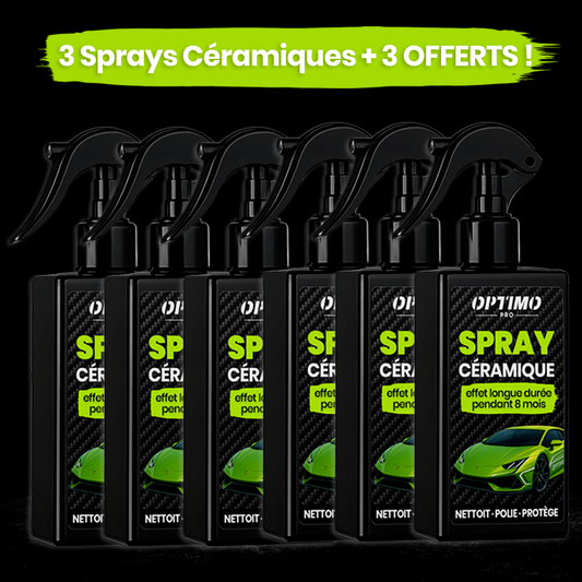 3 Sprays Céramiques Optimo PRO™ + 3 OFFERTS !