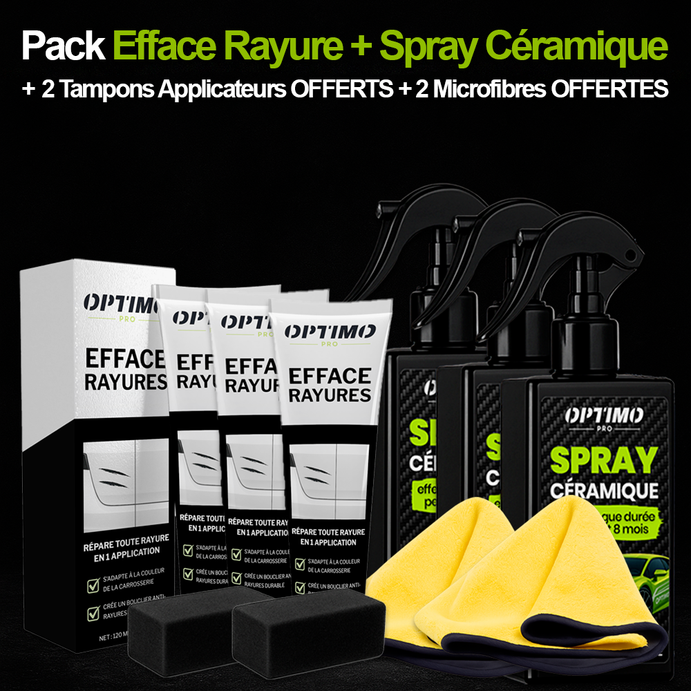 Scratch Eraser + Optimo™ PRO Ceramic Spray Pack