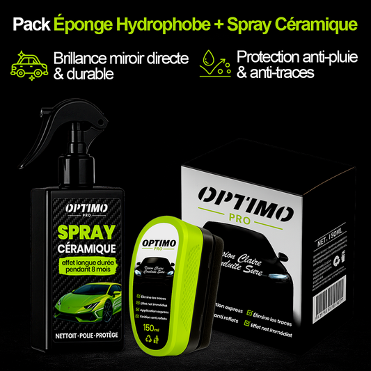 Hydrophobic Sponge Pack + Optimo™ PRO Ceramic Spray