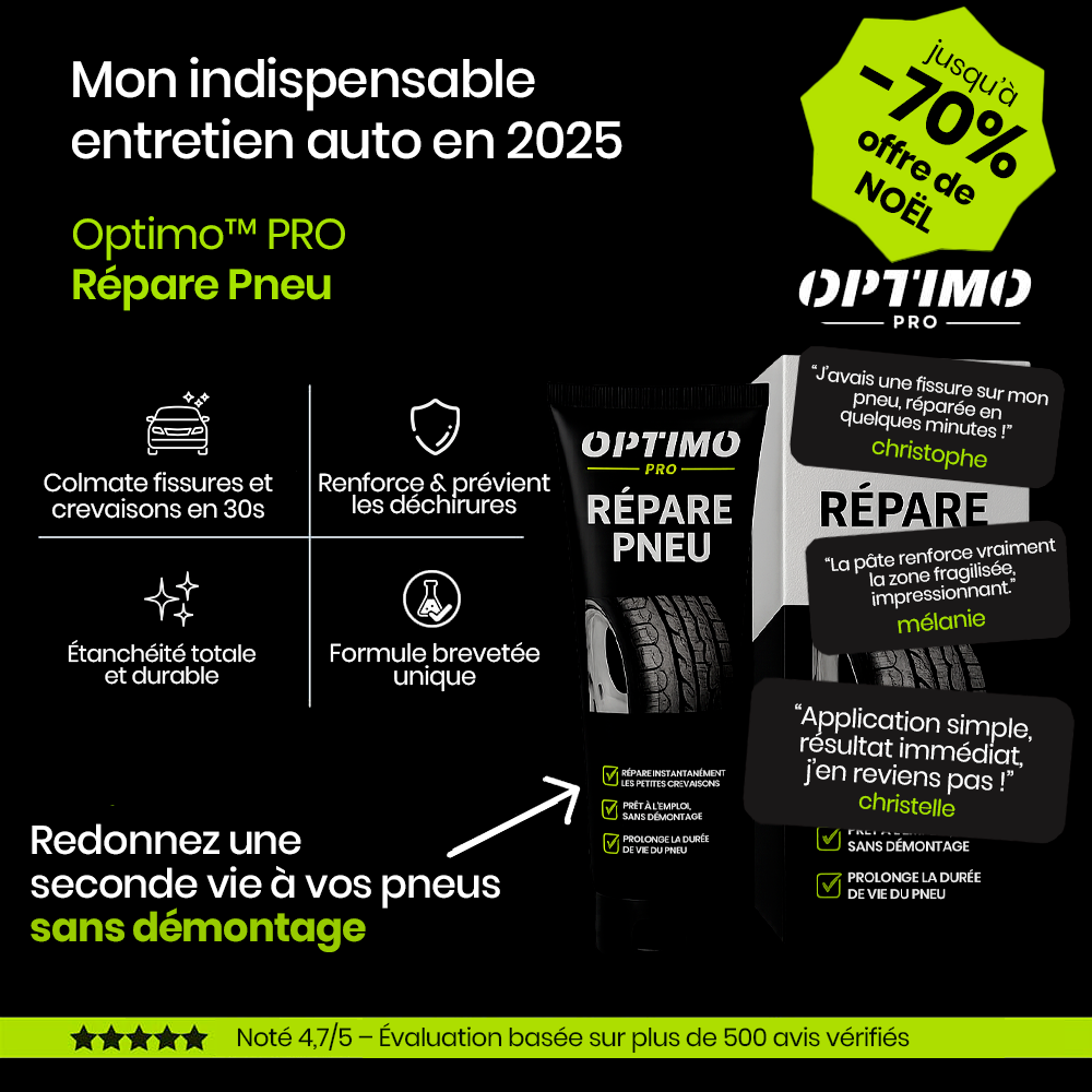 Répare Pneu Optimo™ PRO
