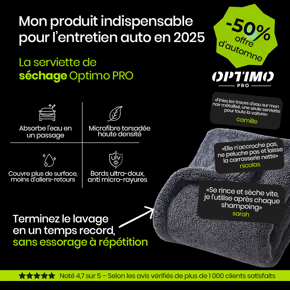 Optimo™ PRO drying towel