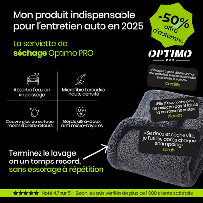 Optimo™ PRO drying towel
