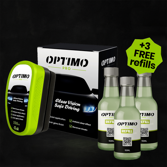 Pack 3 Optimo PRO + 3 FREE refills!