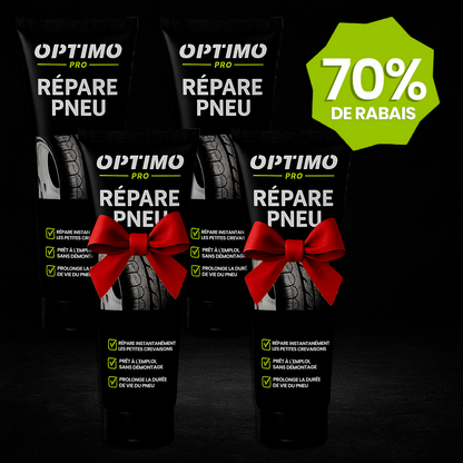 Pack x2 Répare Pneu Optimo™ PRO + 2 OFFERTS